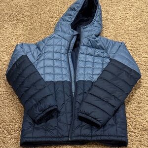 Columbia Kids Two-Tone Blue Puffer Jacket size L